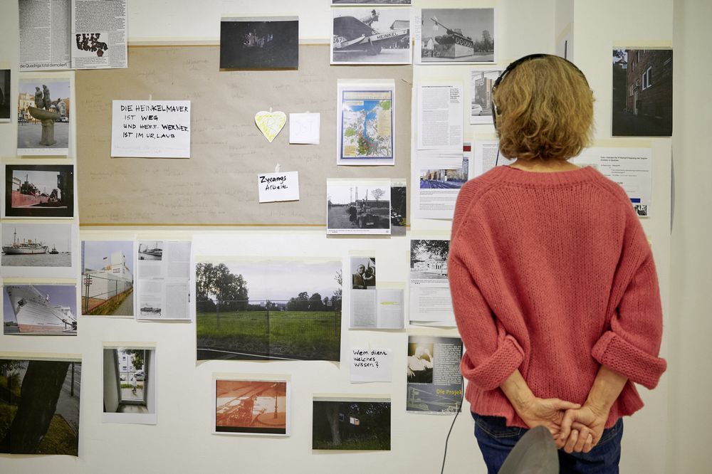 Summer School 2021 Ausstellungseröffnung b_suche in der Galerie SCHWARZ+ Greifswald