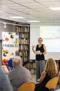 Dr. Anne Kellner ist Vorstandsmitglied der AG Kino-Gilde - Bild: Bundeskanzleramt / bundesfoto / Christina Czybik